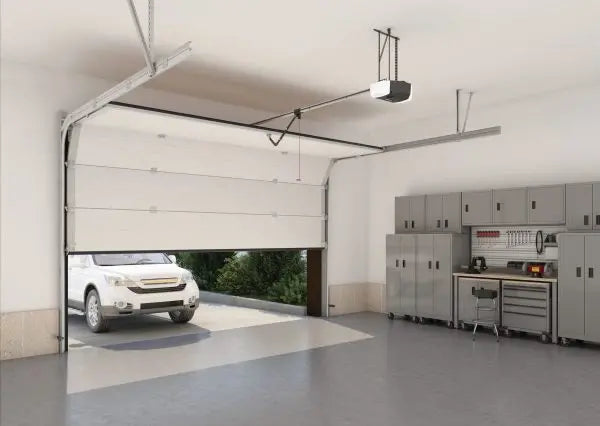 0.75 HP Chain-Drive Garage Door Opener ¨C Quiet Operation with Battery Backup &amp; Smart Features