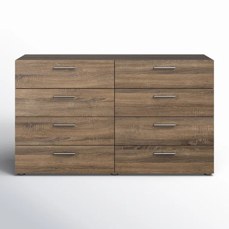 Jantz 8 Drawer 55.12 W Double Dresser