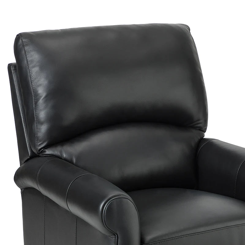 Eliana 33.07 Wide Genuine Leather Manual Recliner