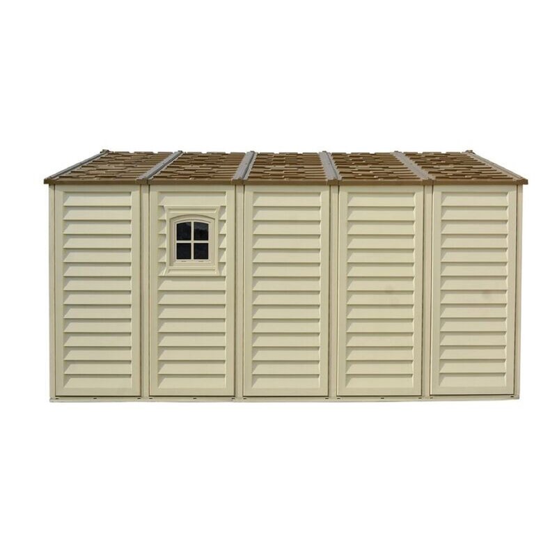 Woodbridge Plus 10.5 ft. W x 13 ft. D Plastic Storage Shed