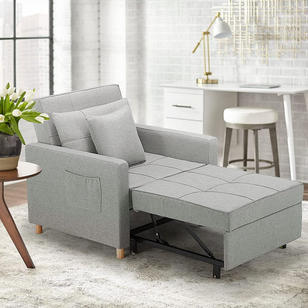 🔥 40 Inch 3-in-1 Convertible Chair Bed.Sofa Bed.