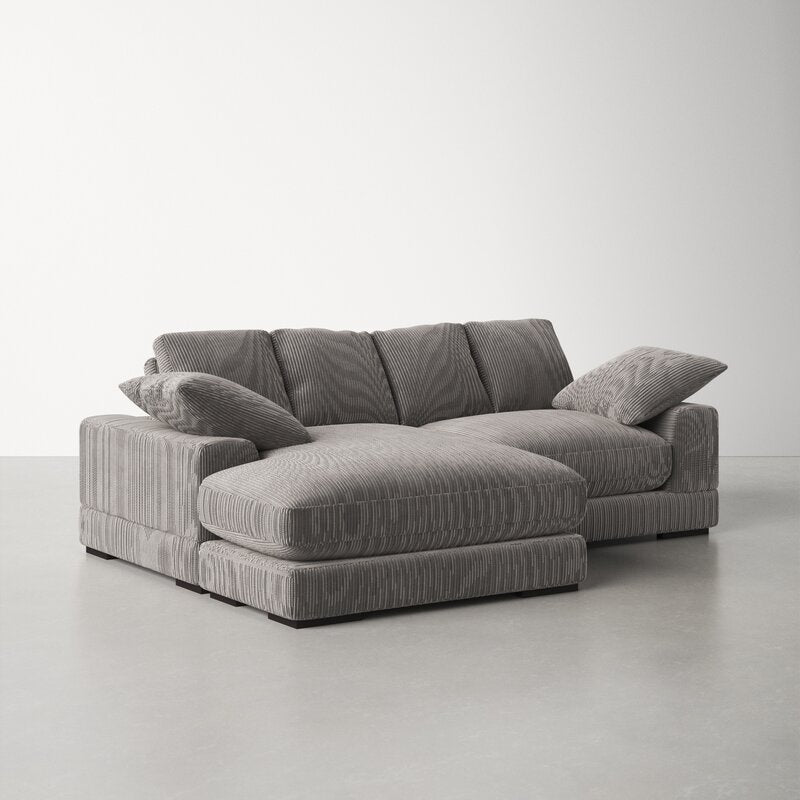 106′′ Wide Reversible Sofa & Chaise