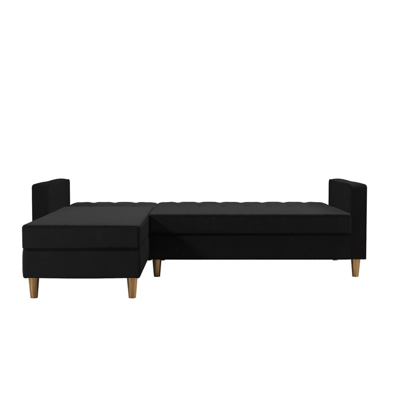 Liberty 84′′ Wide Reversible Sleeper Sofa & Chaise