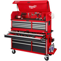 Milwaukee 56 Premium 18-Drawer Tool Box Chest and Cabinet Combo with Electronic Keypad Lock