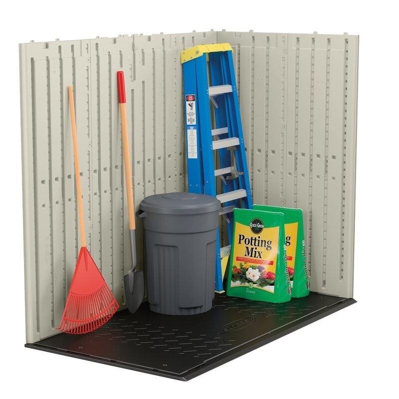 Cascade 7 ft. W x 7 ft. D Plastic Storage Shed