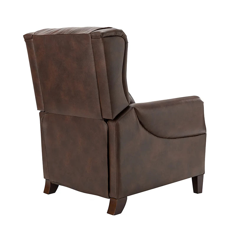 Rosaura 32.68 Wide Genuine Leather Manual Recliner