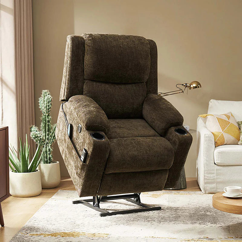 Jesper Dual Motor Lift Assist Recliner with Massage and Heat