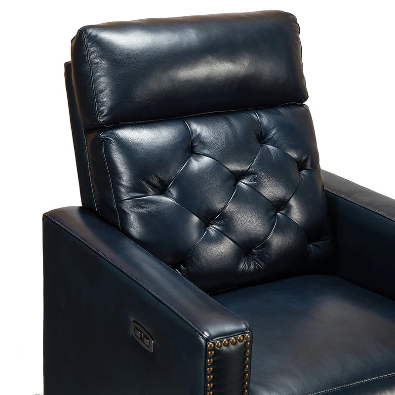 Carlota 31.5 Wide Genuine Leather Power Recliner