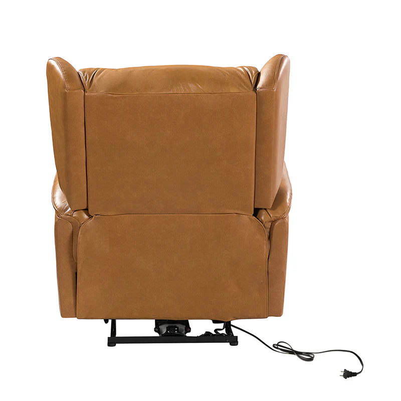 Flora Genuine Leather Power Recliner