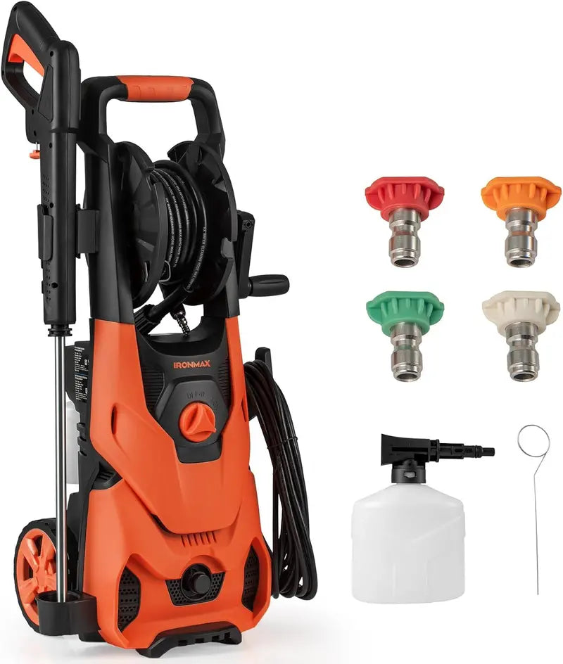 1.2 GPM Electric Pressure Washer ¨C 2150 PSI Output with 4 Quick-Connect Spray Nozzles
