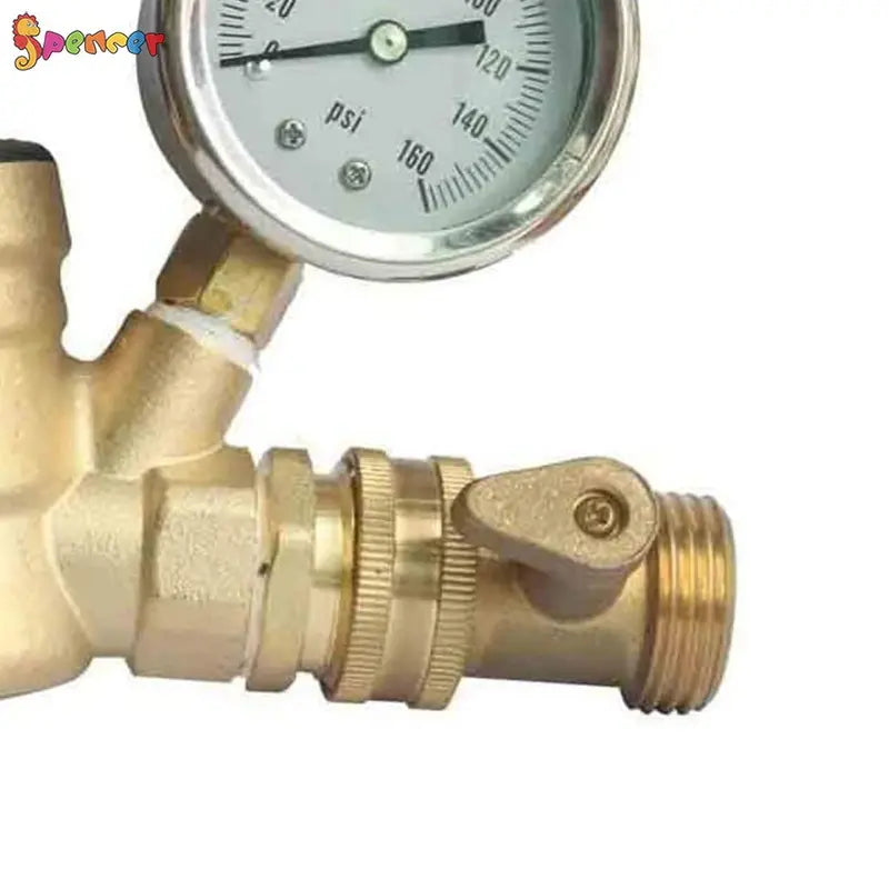 1/2Pack Garden Hose Brass Shut Off Valve. 3/4 Thread Heavy Duty Water Hose Connector Shut off Ball Valve Faucet Hose Adapter