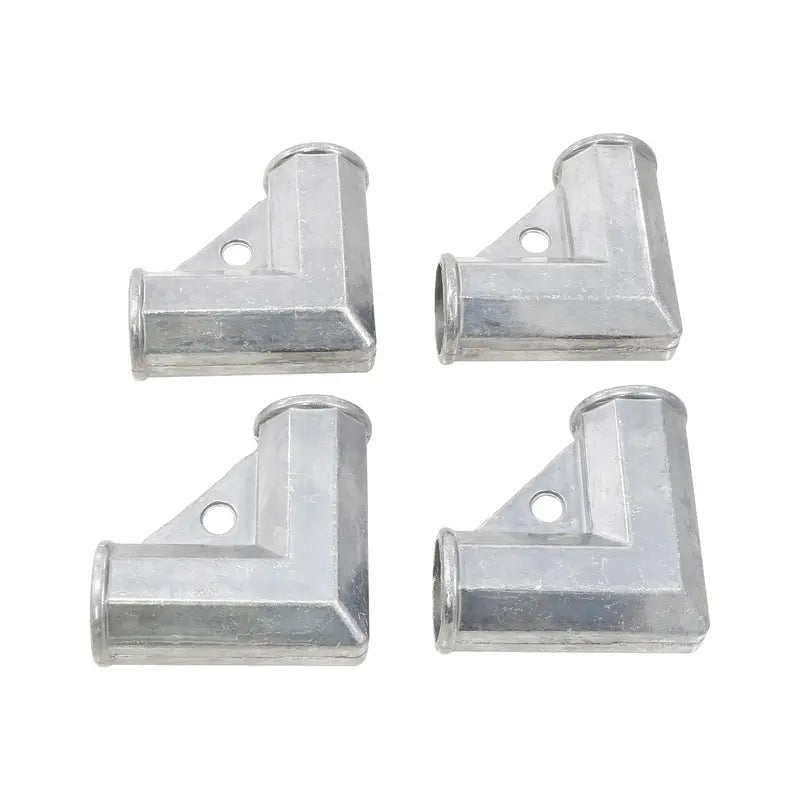 1 3/8″ x 1 3/8″ Chain Link Fence Gate Corner | Aluminum Gate Corner | Gate Elbow | Pack of 4