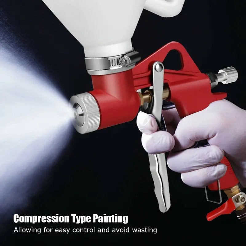 1.45-Gallon Drywall Texture Sprayer ¨C Air-Powered Gun with Three Interchangeable Nozzles (4.0mm/6.0mm)