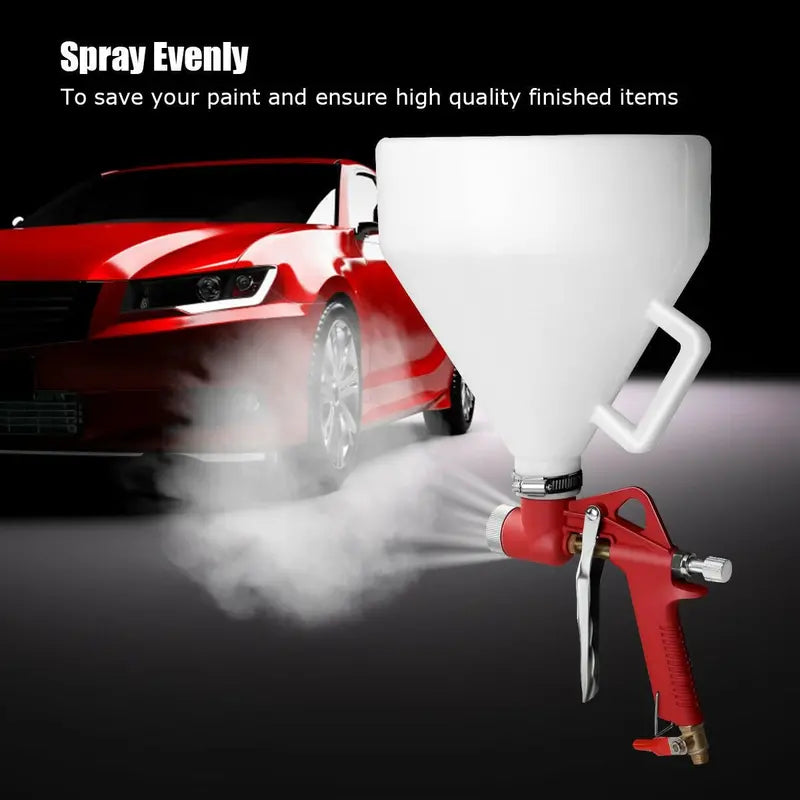 1.45-Gallon Drywall Texture Sprayer ¨C Air-Powered Gun with Three Interchangeable Nozzles (4.0mm/6.0mm)