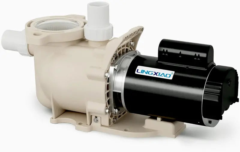 1.5 HP Single-Speed In-Ground Pool Pump ¡ª 6900 GPH. Low-Noise. High-Suction Design with Filter Basket