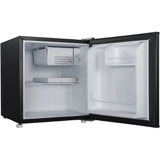 1.7-Cubic-Foot Single-Door Mini Fridge with Chiller Compartment ¨C Matte Black