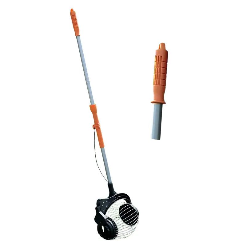1.8-Gallon Rolling Nut Picker for Acorns. Walnuts. and Other Hard-Shelled Foraged Items