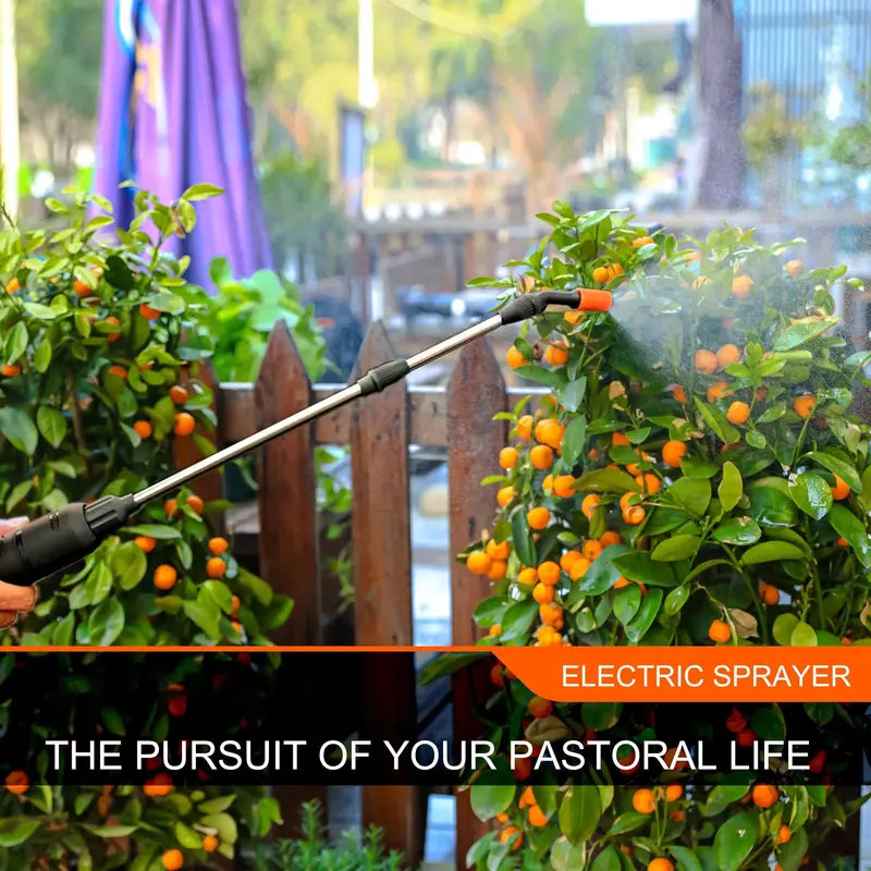 1-Gallon USB-C Rechargeable Electric Garden Sprayer ¨C Telescoping Wand. 4000mAh High-Capacity Battery