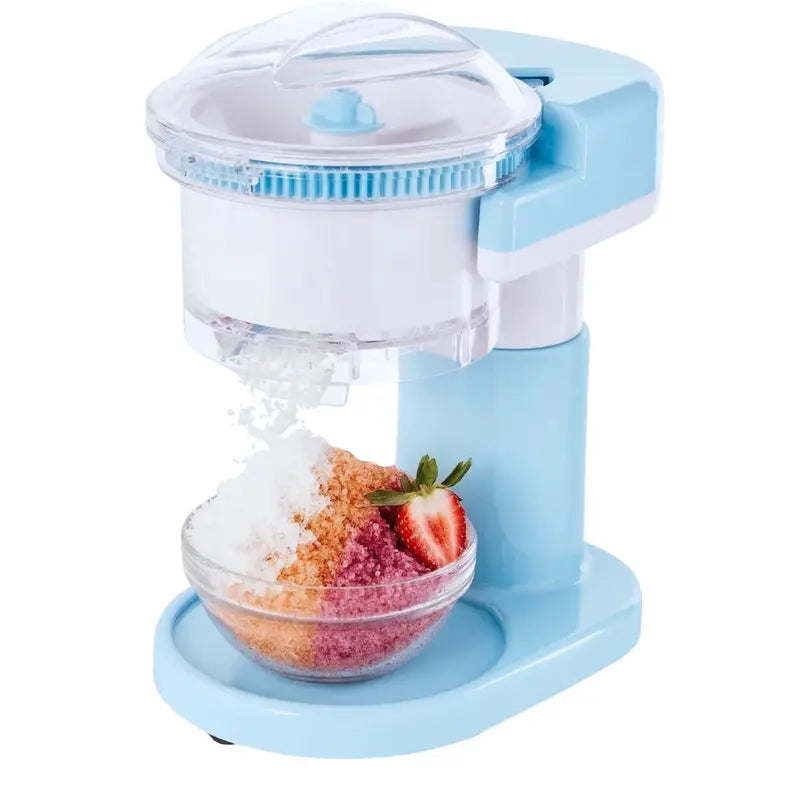 1-Liter Stainless Steel Shaved Ice Maker ¨C Compact. Easy-Clean Design