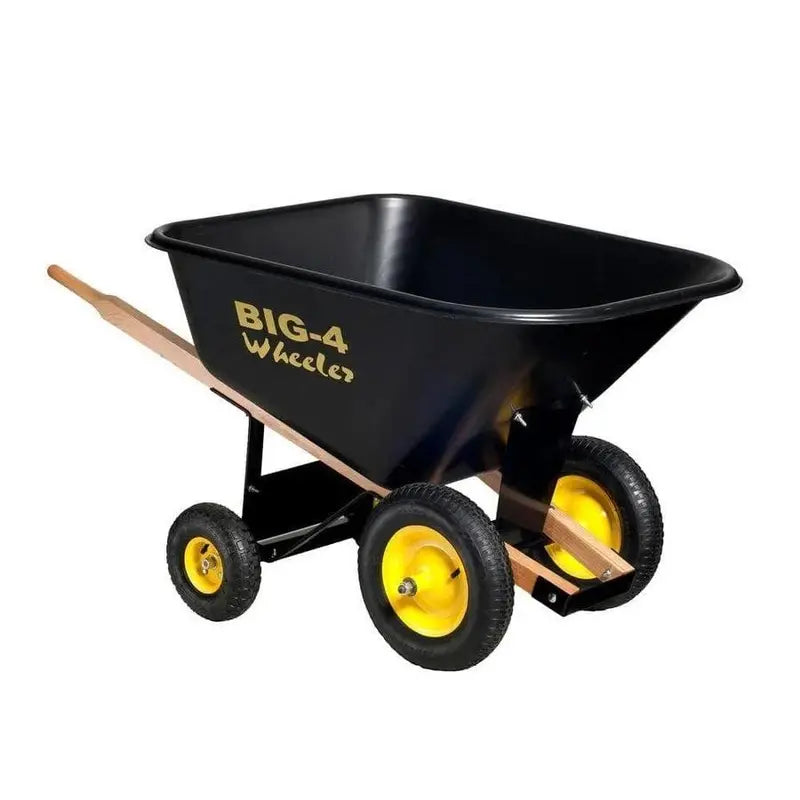 10 Cu. ft.  Wheelbarrow. Black