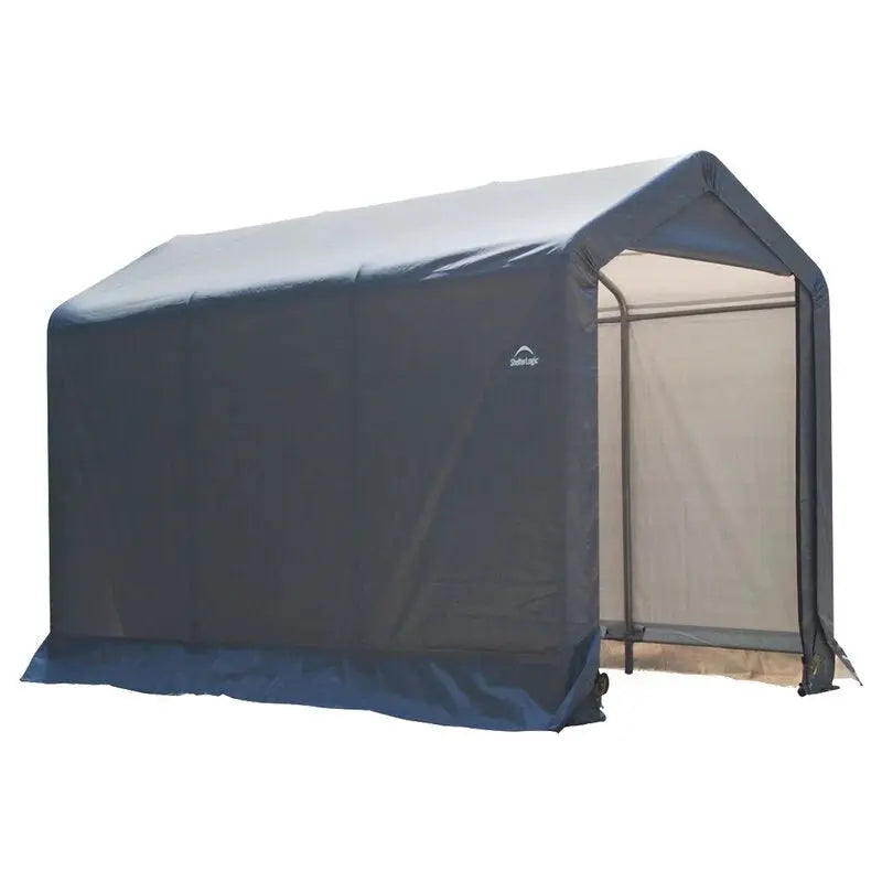 10-Foot Deep ¡Á 6-Foot Wide Plastic Storage Shed ¨C Heavy-Duty Outdoor Storage Unit