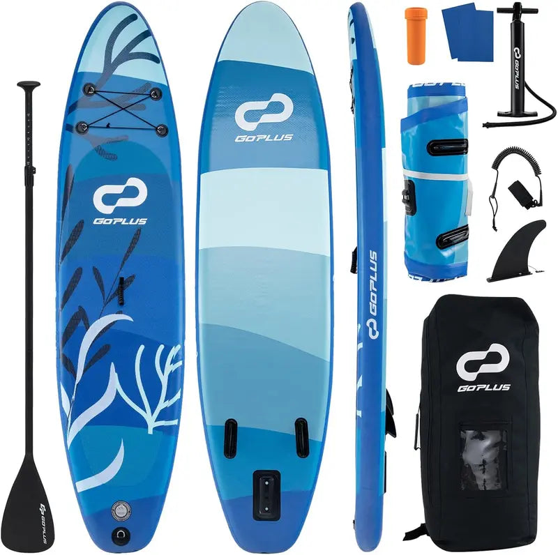 10-Foot Inflatable Stand-Up Paddle Board ¨C Lightweight SUP for Beginners and Recreational Use
