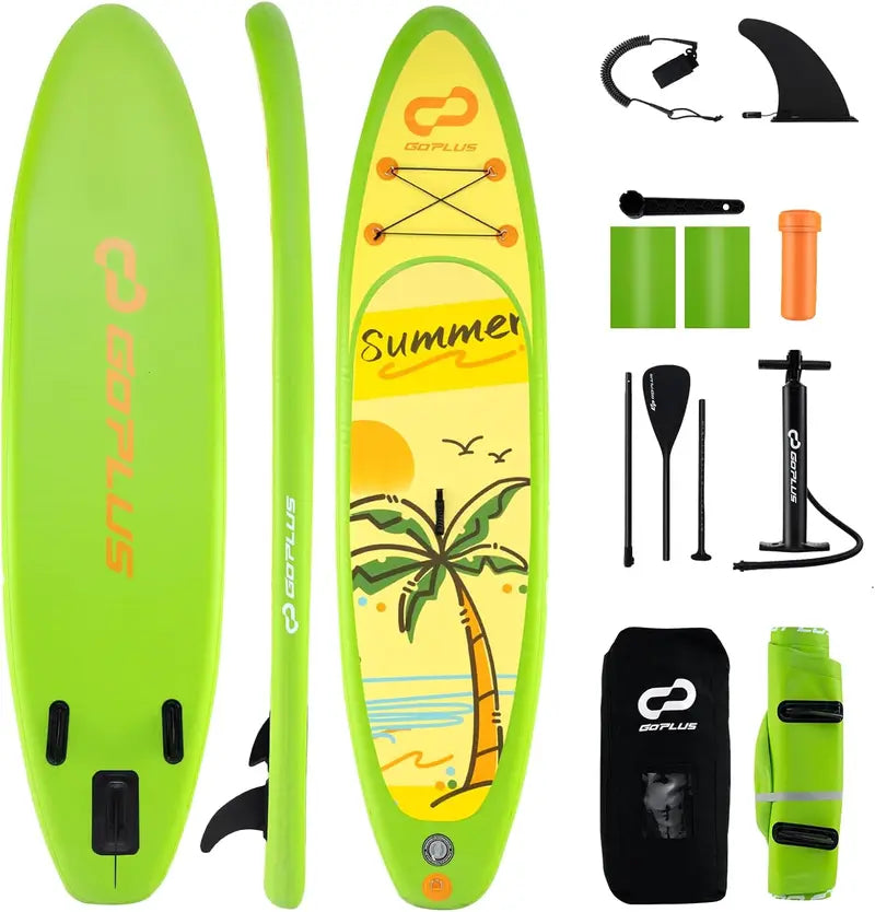 10-Foot Inflatable Stand-Up Paddle Board ¨C Lightweight SUP for Beginners and Recreational Use