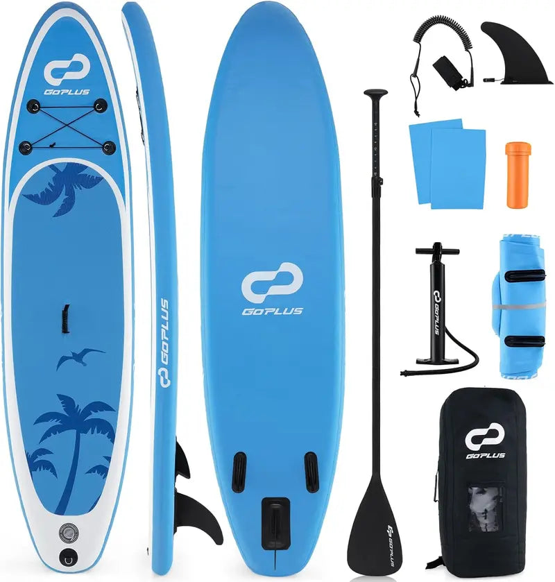 10-Foot Inflatable Stand-Up Paddle Board ¨C Lightweight SUP for Beginners and Recreational Use