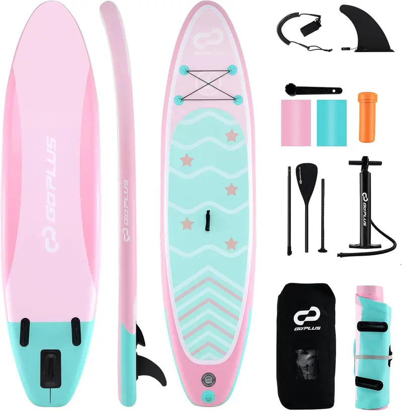10-Foot Inflatable Stand-Up Paddle Board ¨C Lightweight SUP for Beginners and Recreational Use