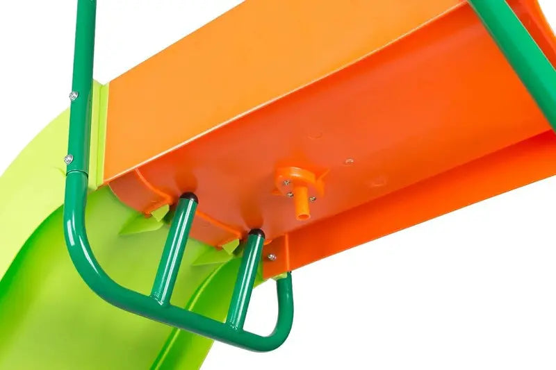10 ft Freestanding Plastic Playground Slide ¨C Safe Backyard Slide for Kids Ages 4¨C8