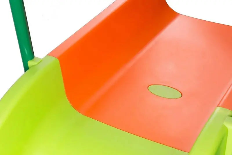 10 ft Freestanding Plastic Playground Slide ¨C Safe Backyard Slide for Kids Ages 4¨C8