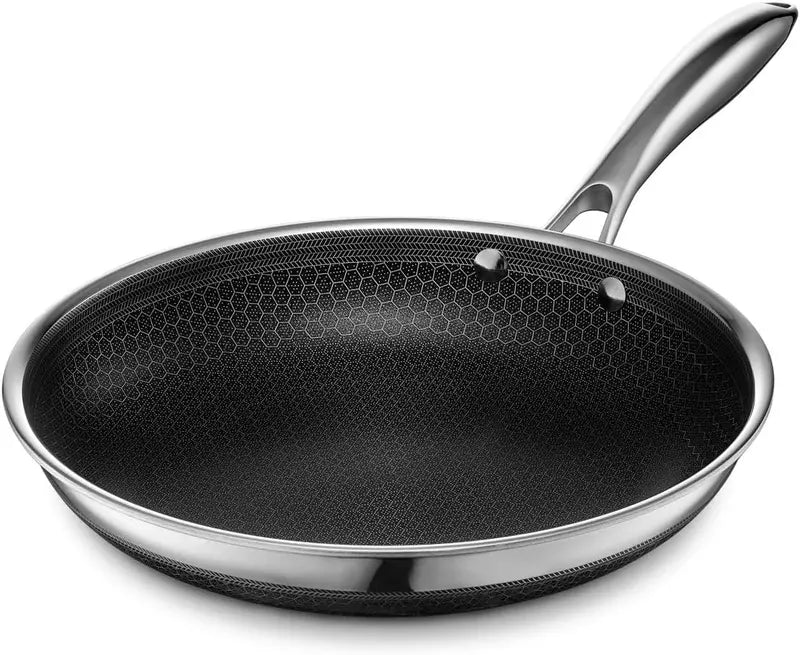 10″ Hybrid Nonstick Frying Pan - Dishwasher &amp; Oven Safe. All Cooktops Compatible