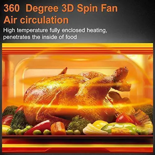 10-in-1 Smart Air Fryer Oven ¡ª 20-Quart Convection Toaster Oven with Rotisserie. Dehydrator &amp; ETL Certification