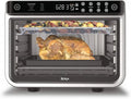 10-in-1 Smart Convection Toaster Oven with Air Fry. Thermometer &amp; Stainless Steel Finish