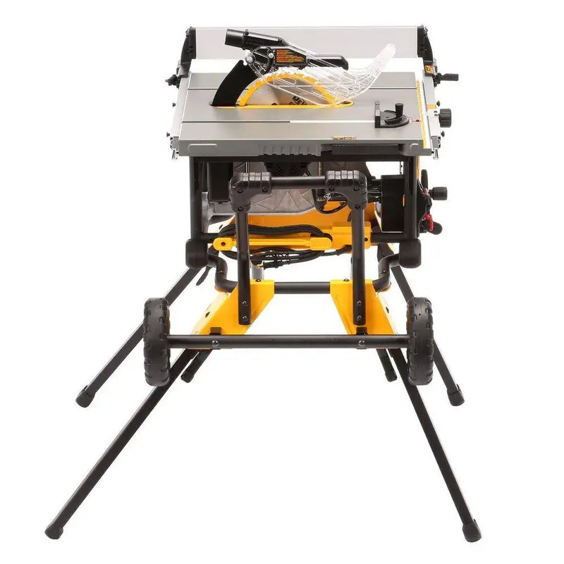 10-Inch Corded Job Site Table Saw with Integrated Rolling Stand ¡ª 15-Amp Motor