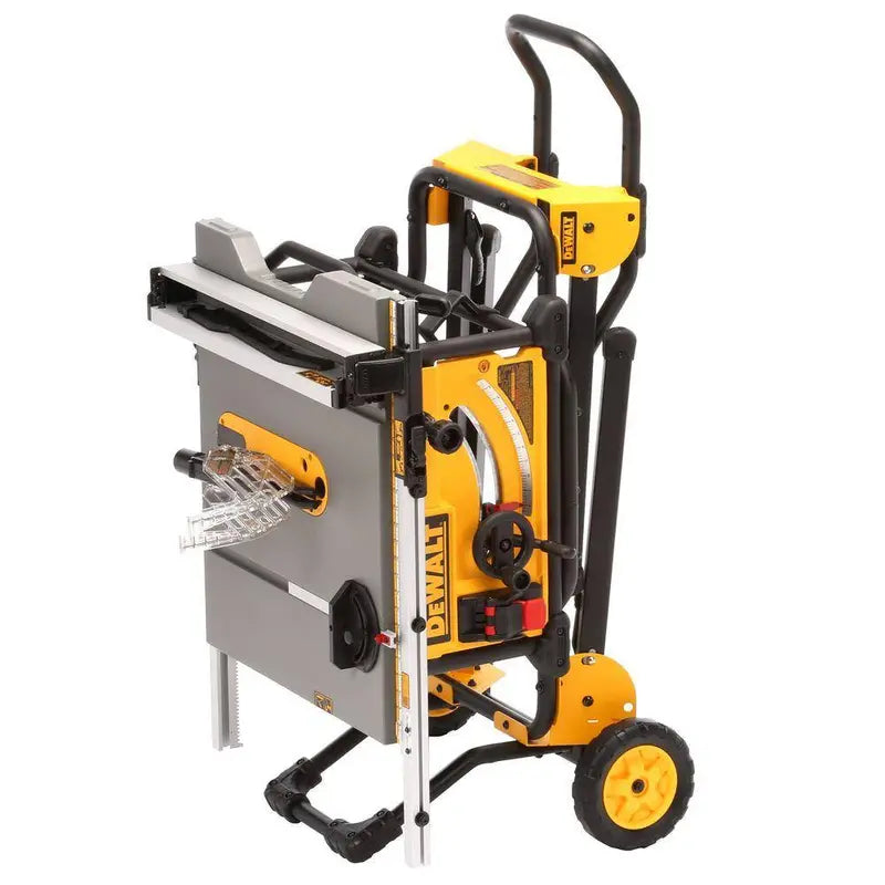 10-Inch Corded Job Site Table Saw with Integrated Rolling Stand ¡ª 15-Amp Motor