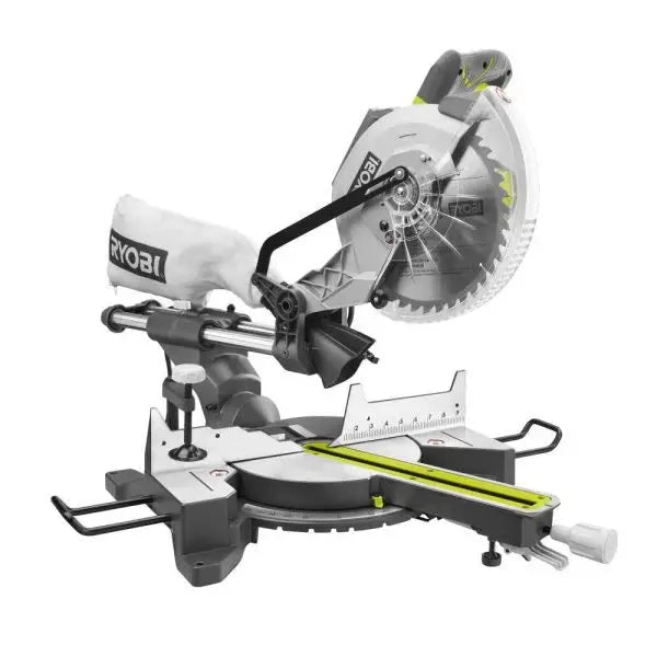 10-Inch Corded Sliding Compound Miter Saw ¨C 15-Amp with LED Cutline Guidance