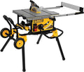 10-Inch Rolling Table Saw ¨C 32-1/2″ Rip Capacity. 15-Amp Motor. Portable Cabinet-Style Design