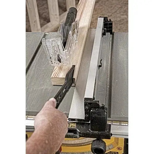 10-Inch Rolling Table Saw ¨C 32-1/2″ Rip Capacity. 15-Amp Motor. Portable Cabinet-Style Design
