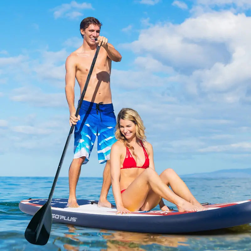 10- or 11-Foot Inflatable Stand-Up Paddle Board ¨C Fade-Resistant Inkjet Graphic Design