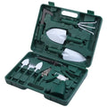 10-Piece Premium Gardening Tool Set with Carry Case and Organizational Storage