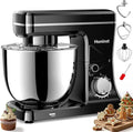 10-Setting Tilt-Head Stand Mixer with 6-Quart Stainless Steel Bowl & 8-in-1 Splash Guard
