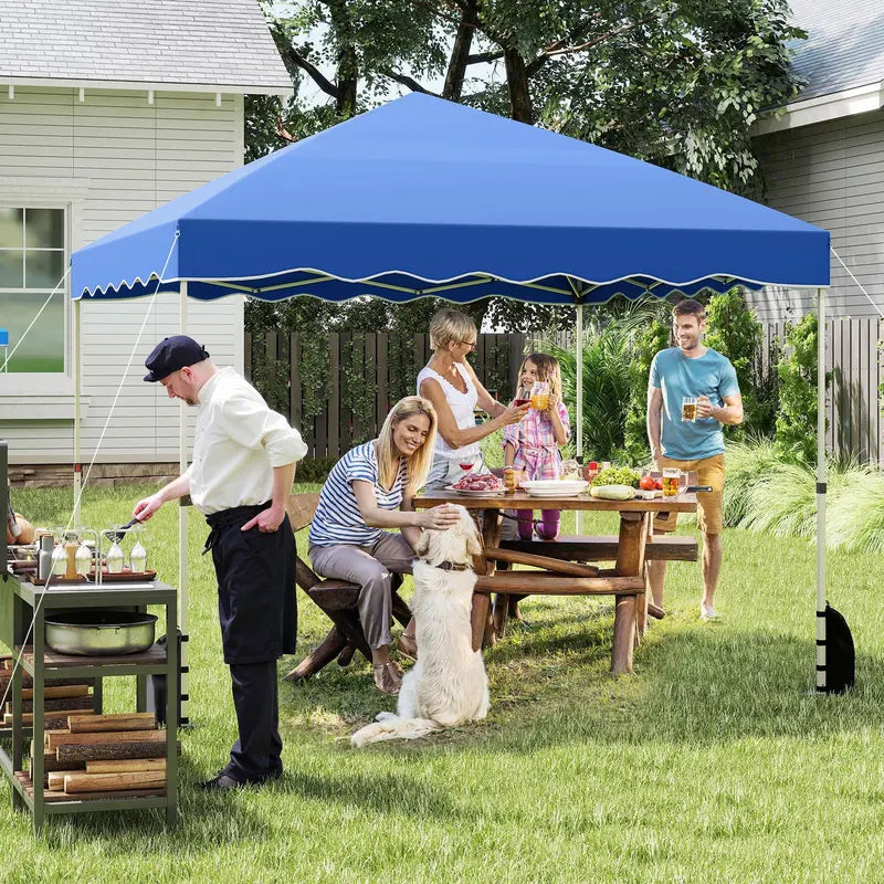 10¡ä x 10¡ä Instant-Setup Canopy Tent with Rolling Carry Bag for Easy Transport