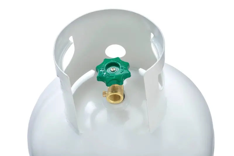100-Lb Rust-Resistant Propane Tank with OPD Valve ¨C DOT-Approved for Grills &amp; Heaters