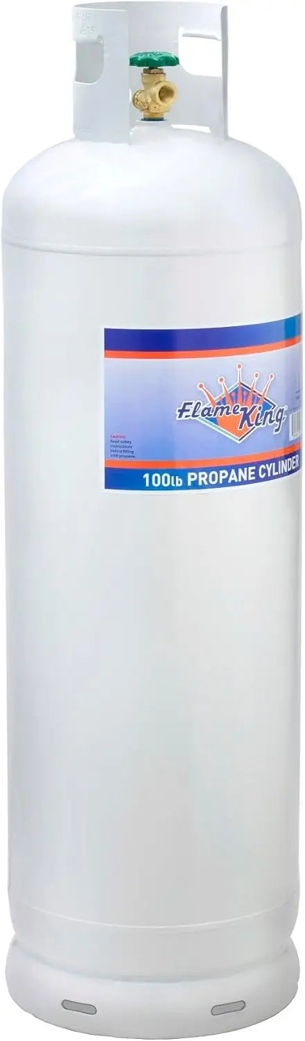 100-Lb Steel Propane Cylinder ¨C POL Valve. Industrial-Grade. DOT-Certified for Residential & Commercial Use