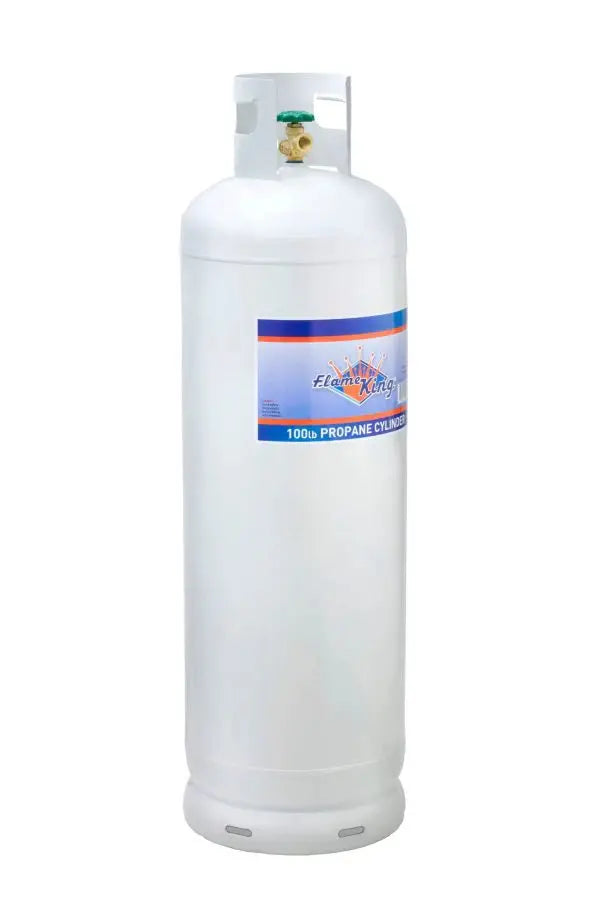 100-Pound Empty Steel Propane Cylinder with POL Valve