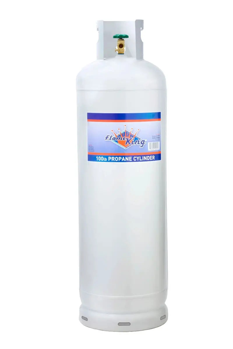 100-Pound Empty Steel Propane Cylinder with POL Valve