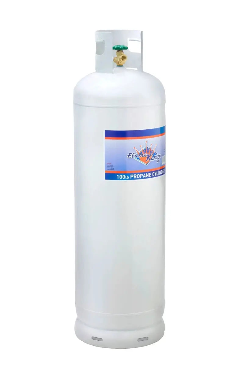 100-Pound Empty Steel Propane Cylinder with POL Valve