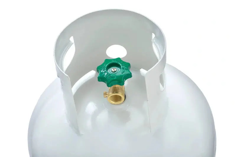 100-Pound Steel Propane Cylinder ¨C POL Connection. DOT-Compliant. Ready for Refill
