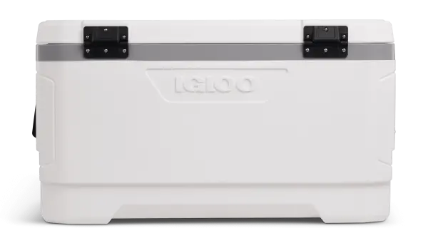 100-Quart Marine Ultra Cooler ¨C White with Moonscape Accent Design